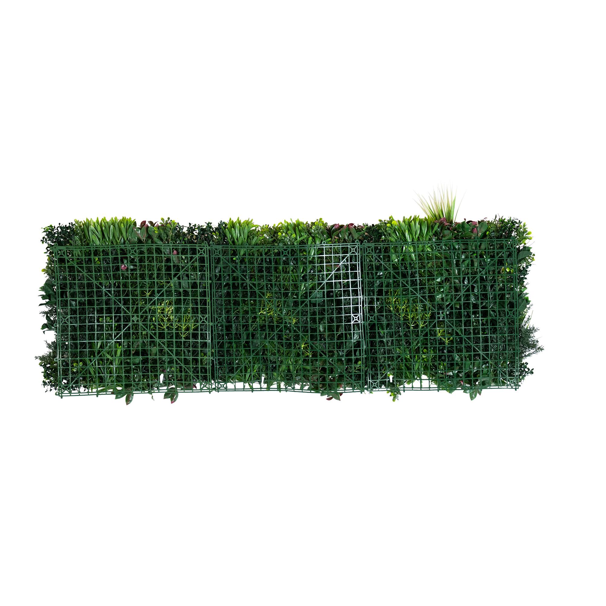 20" Corfu Island Artificial Living Wall Panels, 3ct.
